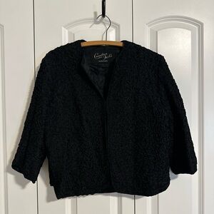 Vtg. Canadian Fur Co., Women’s Black Blazer